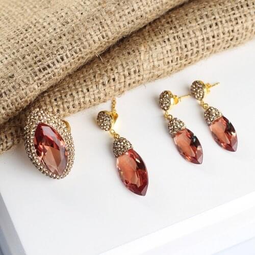 Zultanite Silver Jewelry Set, Woman Handmade 925 Silver Zultanite Ring + Necklace + Earrings