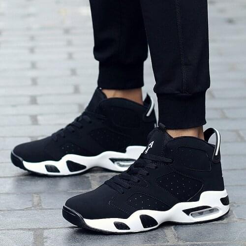 Autumn Summ Shoes Men High Top Comfort Cushion Basketball Shoes Sports Women Sneakers Boots Basket Homme Femme Couple Shoes