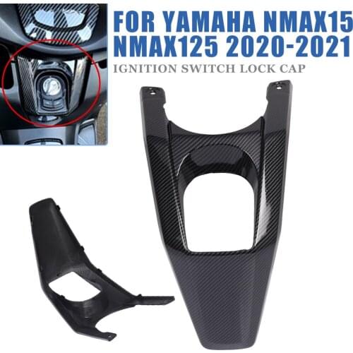 Motorcycle Ignition Key Switch Lock Cap Cover Scooter For Yamaha NMAX155 NMAX 155 N MAX 125 NMAX125 2020 2021 Accessories