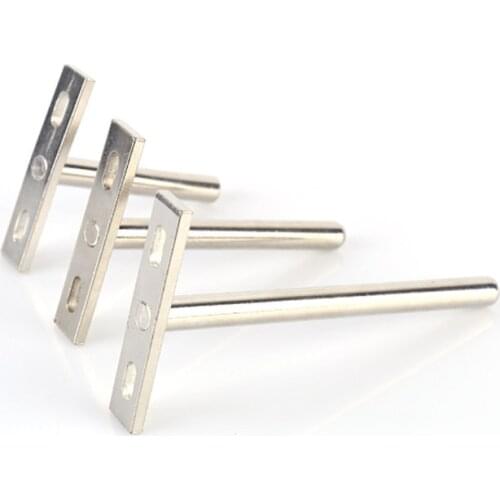 2pcs Metal Furniture Bracket Supports Silver Mounted Durable Bearing Shelf Bracket Home Accessory