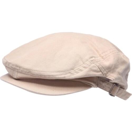 2016 Men Cotton Cabbie Newsboy Gatsby Cap Mens Ivy Hat Driving Summer Sun Flat Hat