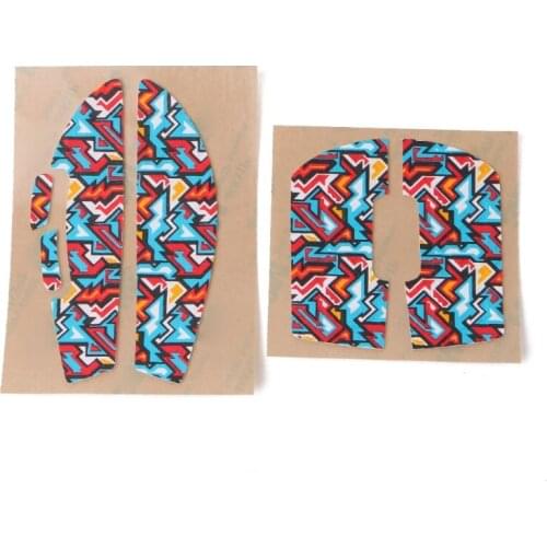Hotline Games Colorful Mouse Anti-Slip Tape Side Stickers Skates for logitech G Pro X Superlight Sweat Resistant Pads