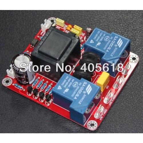 Class A power soft-start delay temperature protection board 110V/220V GREAT