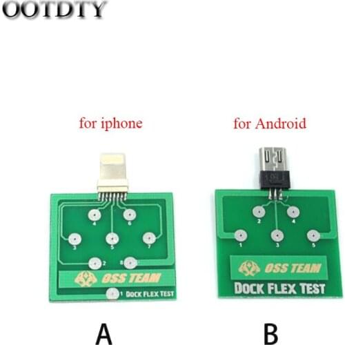 Professional Mobile Phone Battery Power Charging Dock Flex Test Repair Tool for Micro iPhone Android Phone U2 Battery Dock Plug