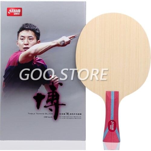 DHS Table Tennis Rackets Hurricane BO Fang Bo 7 Ply Wood Table Tennis Blade Ping Pong Bat Paddle