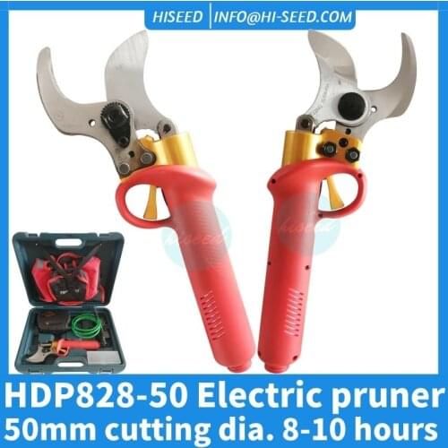 44V 4Ah 50mm electric tree branch shears garden cordless electric pruning shears gardening thick fruit tree scissors
