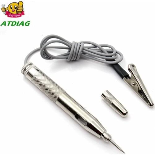 New DC 6V 12V 24V Probe Light System Test Probe Lamp Auto Car Light Circuit Tester Lamp Voltage Test Pen Detector Copper