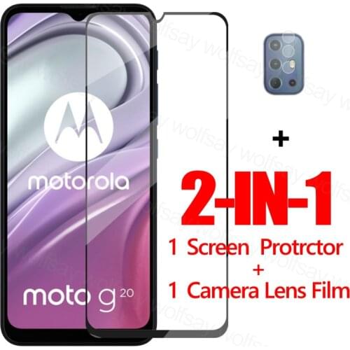 Full Glue Glass For Motorola Moto G20 Screen Protector Tempered Glass For Motorola Moto G20 Protective Phone Film For Moto G20