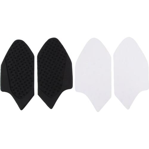 2 Sets Tank Traction Pads Side Gas Grip Stickers for Honda CB650F 2012-2017, Black