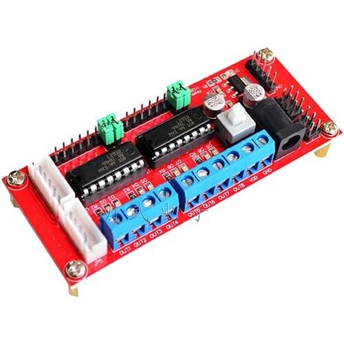 4 DC motor drive module / 4WD car / L293D module / smart car robot