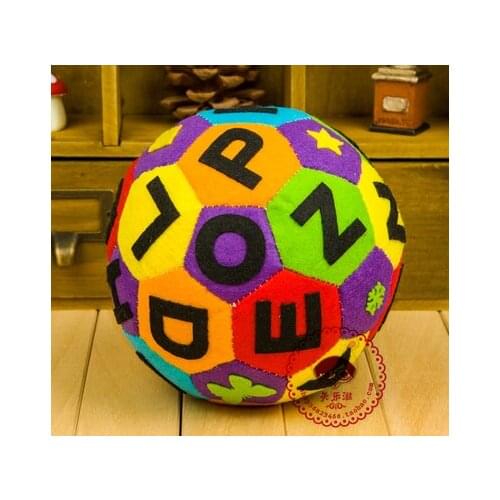 English digital ball alphabet ball Fabric Felt kit Non-woven cloth Craft DIY Sewing set Felt Handwork Material DIY needlework su