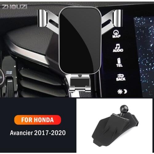 Car Mobile Phone Holder For Honda Avancier 2017 2018 2019 2020 Mounts GPS Stand Gravity Navigation Bracket Car Accessories
