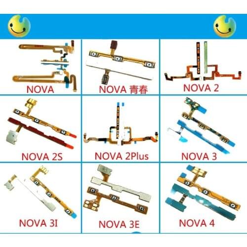 Honor Nova Youth nova2 2S 2PLUS 3 3I 3E 4 Power Volume Flex Cable Ring Silent Switch Home Menu Original PCB Board Part Accessory