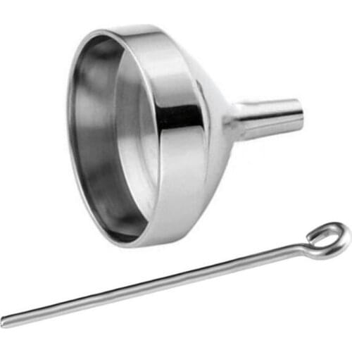 Mini Funnels Set Stainless Steel Urn Funnel Filler Kit for Cremation Jewelry Ashes Keepsakes
