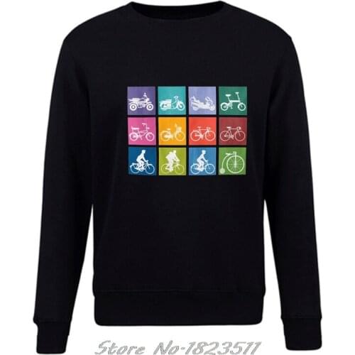 Funny Two Wheels Evolution Sweatshirt Men Biker Motorbike Cycle Hoodie Men Fleece pullover Hip Hop Jacket Tops