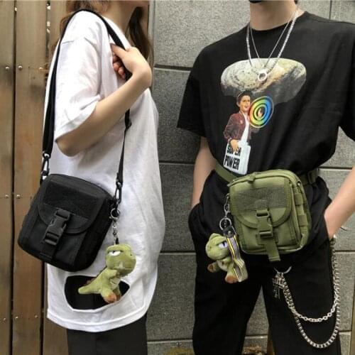 New Streetwear Shoulder Bag For Men Women Hip-Hop Chest Rig Bags Fashion Hunting Tactical Strap Bag Waist Phone Bag Accessories