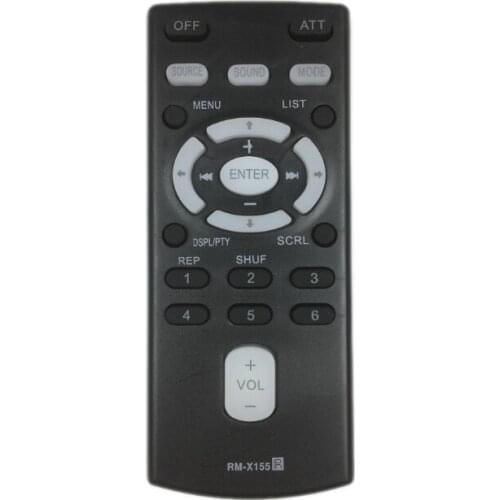 New Replacement Remote Control for Sony Car Audio Remote Control RM-X155 CDX-R6750 CDX-GT317EE CDX-R5715X