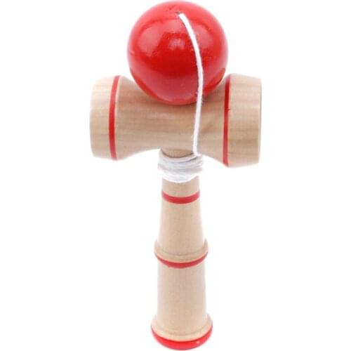 New High Quality Safety Toy Bamboo Kendama Best Wooden Toys Kids Toy Stress Ball Education Toys For Children