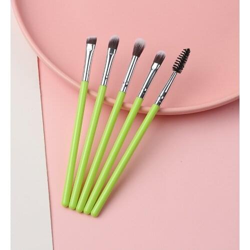 Portable Mini Soft Hair Makeup Brush Set Eye Detail Makeup Brush Eyebrow Brush Eyelash Brush Eyeshadow Makeup Tool