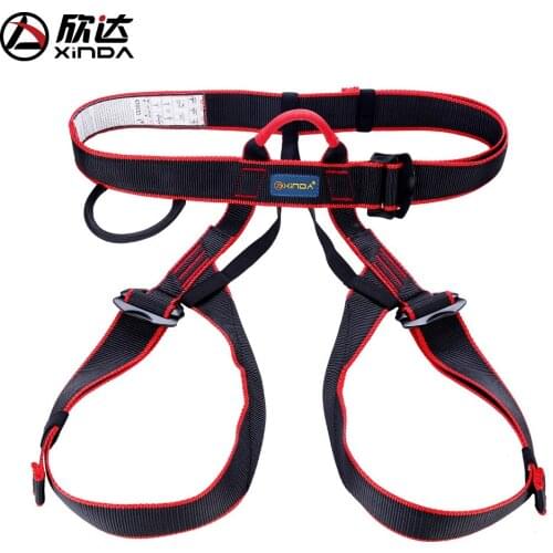 XINDA Brand Harness Bust Seat Belt Outdoor Mountaineering Rock Climbing Downhill Protector Equipment Safety Belt By Carrying Bag