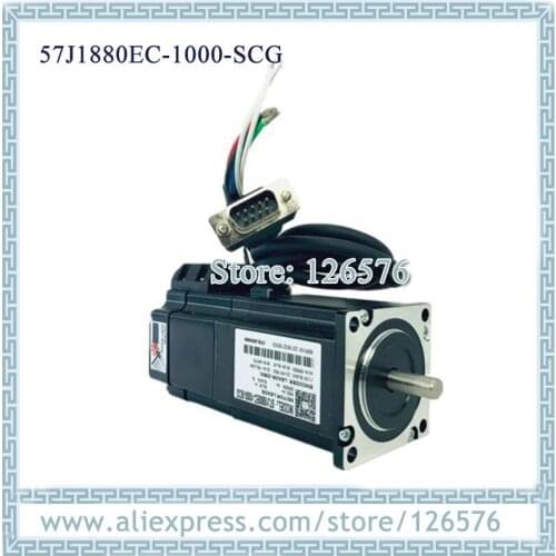 Total Closed loop stepper motor with brake 57J1880EC-1000-SC / 57J1880EC-1000 2.2N.m hybrid 2 phase Stepping motor