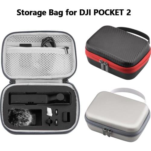 Handbag Storage Bag for DJI POCKET 2 Carrying Case Travel Protective Bag Anti-Shake Handheld Gimbal Action Camera Accessories
