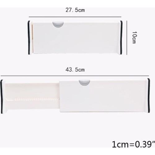 Telescopic Storage Dresser Drawer Divider Organizers Separators Expandable Tray 94PF