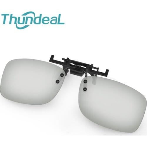 ThundeaL 2Pcs Passive 3D IMAX Glasses Frame Thicknes Framework 0.42mm Polarized Plastic Lenses for Cinema Movie VR 3D Glasses