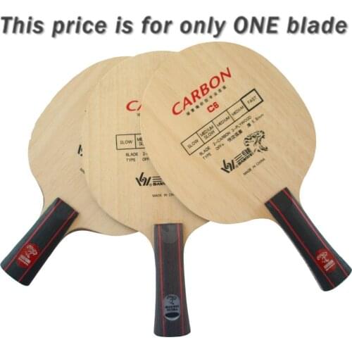 Sanwei C6 Senior Carbon C-6 C 6 Loop + Attack Control Table Tennis Blade for PingPong Racket