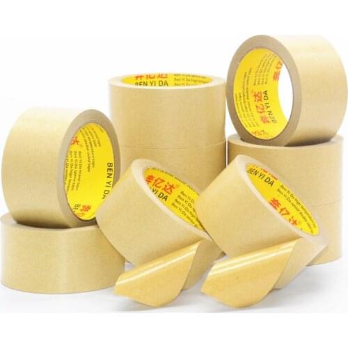 Water-free kraft paper tape sealing adhesive packing sealing tape 23 Meter self-adhesive kraft paper frame back sheet tape