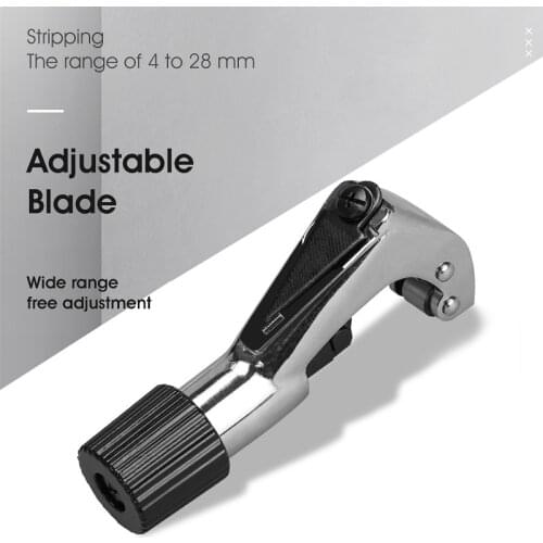 Fiber optic cable slitter tube cutter Heavy Duty Tubing Cutter cable stripper Horizontal cable cutter for 4-28mm