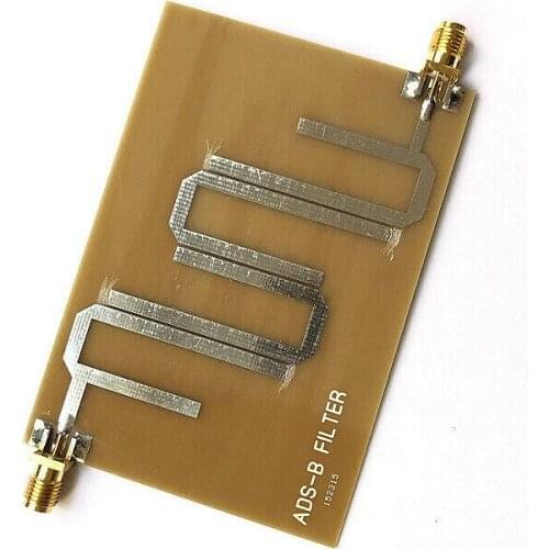 High Quality ADS-B 1090Mhz LAN Bandpass Filter BPF Microstrip Anti-Interference