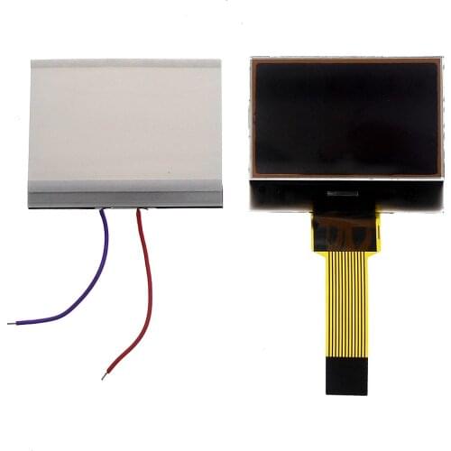 12864 LCD module 12PIN plug-in standard small size 31*25mm