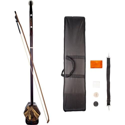 1 Set 2 String Erhu Handmade Chinese Violin Violin Musical Instruments With Case, Bow Rosin For Beginners Adult Children