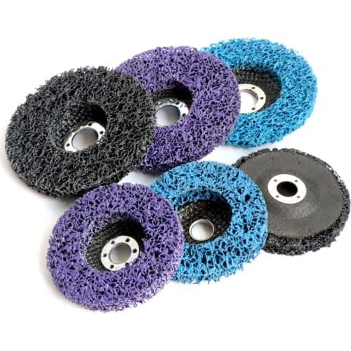 3pc 4"/4.5"/5" Cleaning Strip Wheel Grinding Abrasive Disc For Angle Grinder Paint Rust Grinder Remover Tools