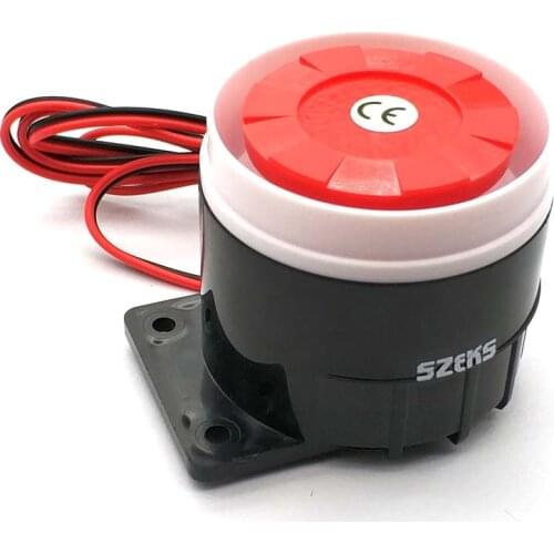 Accessories Mini Wired Siren Horn for Wireless Home Alarm Security System 120 DB Loudly Siren