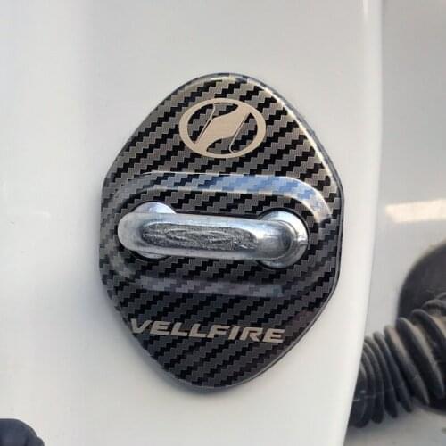 Anti Rust Car Door Lock Protective Buckle Cover for Toyota Vellfire Corolla Camry RAV4 Yaris Prius Accessories Car Styling