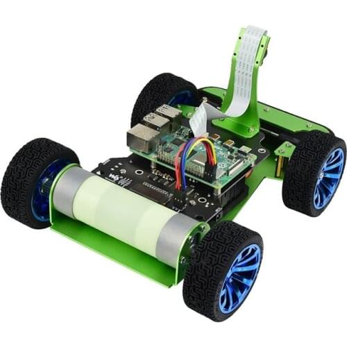 BlueRaven PiRacer DonkeyCar — AI Autonomous Racing Robot Powered by Raspberry Pi 4, Deep Learning, Self Driving