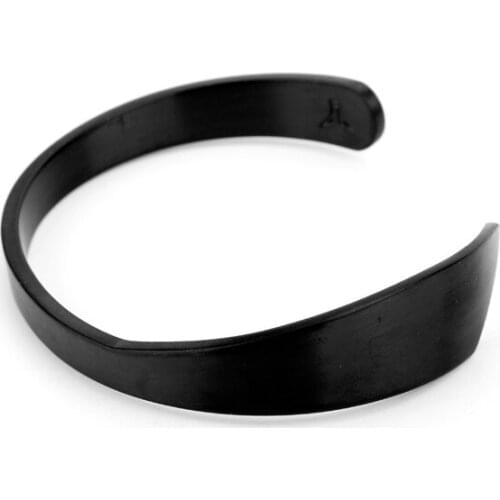 HEYu Black Open Bracelet THE GOLD OF COOKING Tool Bracelet Men Jewelry
