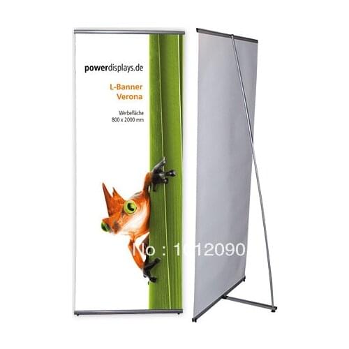 Economic L banner stand/Trade show display/L Banners Stand