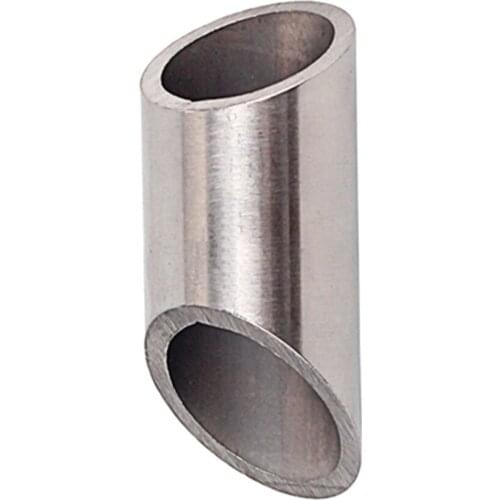 Stainless Steel Guitar Slides - Medium Bevel 60x25mm
