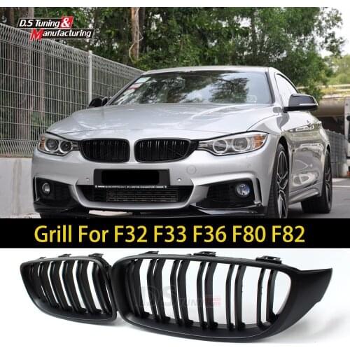 F32 Replacement Carbon Fiber Hood Grille for Bmw 4 Series F33 F36 F82 F83 F80 2013 2014 2015 2016 2017 2018