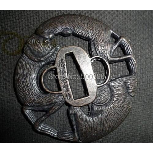 HAND-FORGED JAPANESE SAMURAI SWORD KATANA Accessory Monkey