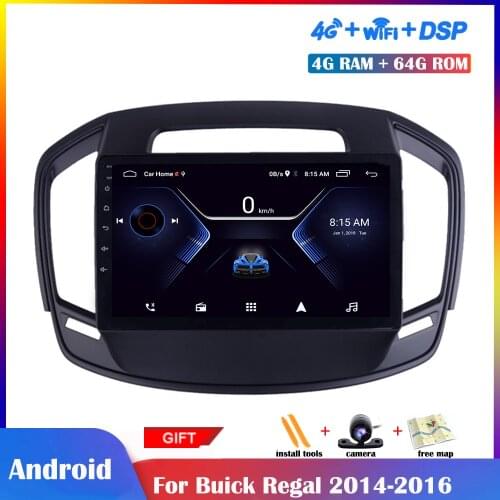 9 Inch Android Multimedia Player For Opel Insignia 2014-2016 Car Radio Stereo Navigation DSP Touch IPS Screen Wifi