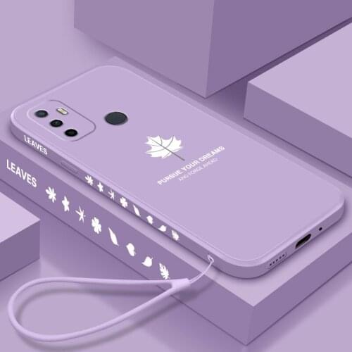 Maple Leaves Pattern Phone Case For OPPO A5 A9 A53 S 2020 A74 A54 F9 A93 A72 A73 A94 A95 A35 A15 S A55 Capa Soft Silicone Cover