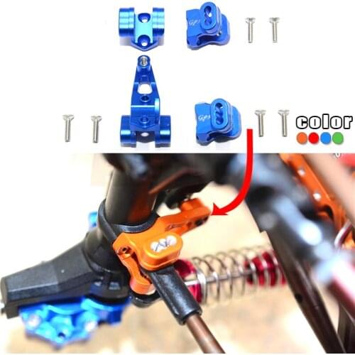 New TRAXXAS TRX-4 Defender Bronco k5 g500 TRX-6 G63 aluminum alloy front +rear keel rod holder seat rod connector replacement