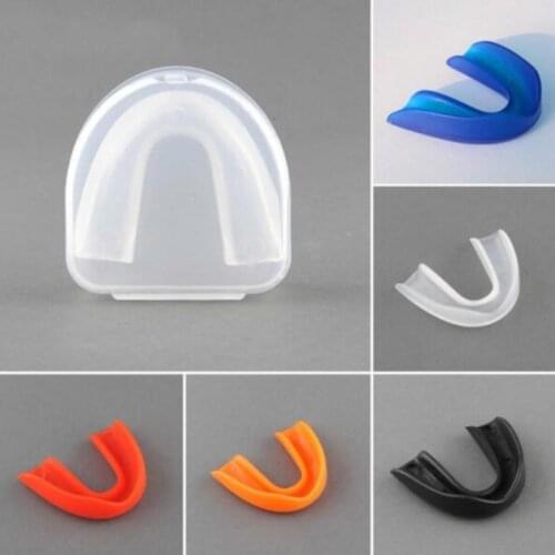 Adult Single-sided Mouthguard Mouth Guard Teeth Protector Protect For Boxing Sports MMA Football Basketball Rugby Sport