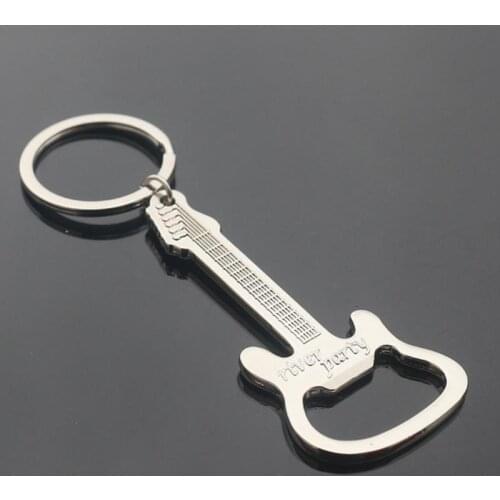 Portable Beer Bottle Opener Keychain Ring Can Opener Mini Pocket Beverage Beer Bottle Opener Wedding Party Gifts Party Supplies