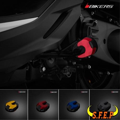 BIKERS CNC Kickstand Footrest Plate Side Stand Enlarge Pad For Honda Forza300 2018-2020 & Forza350 2020-2021