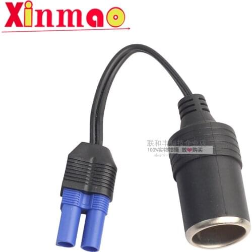 Portable EC5 Cigarette Lighter Socket Adapter Connector For 12V Car Battery Booster Car Jump Starter